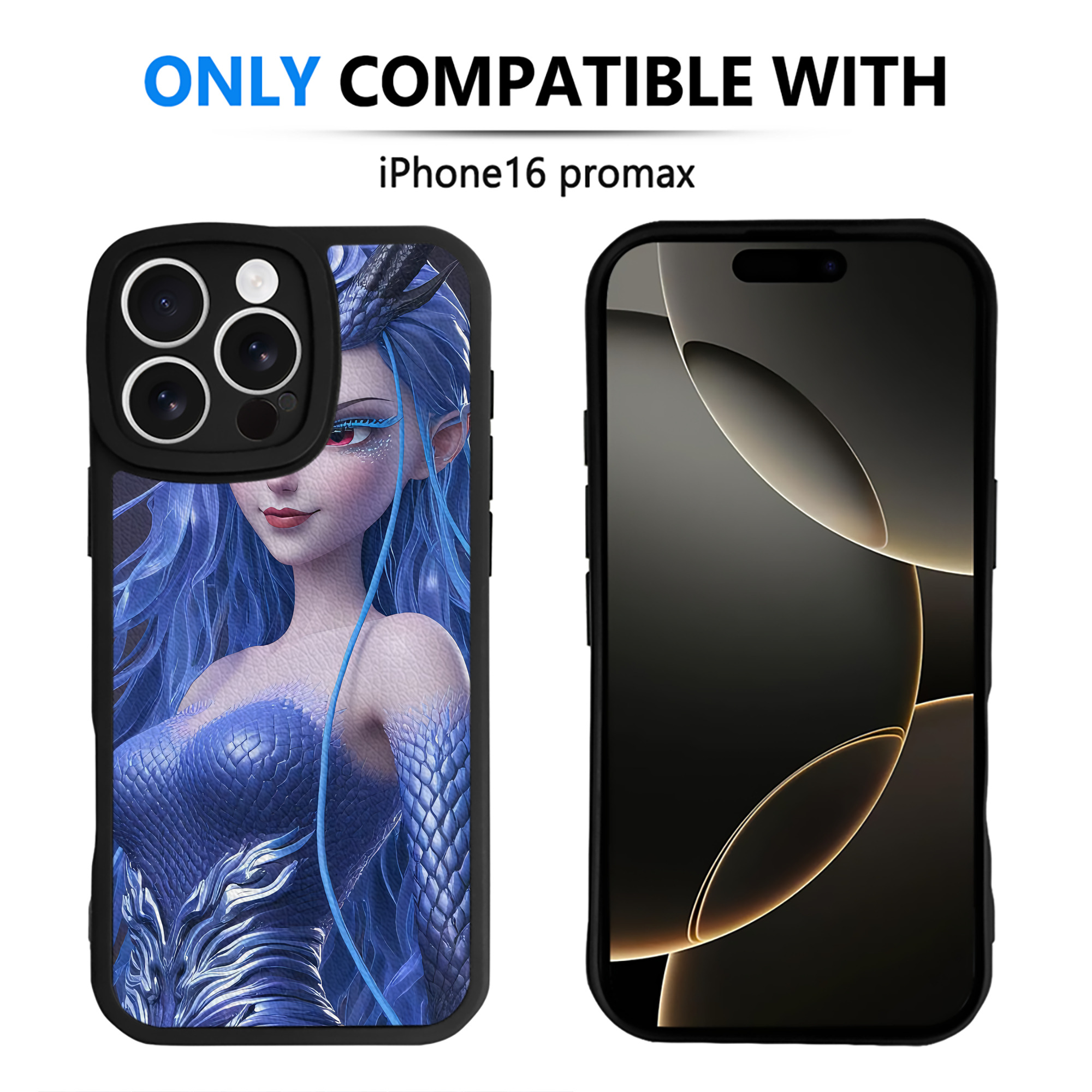 （画像用） Ne Zha 2 ナタ 魔童の大暴れ 【iPhone 16シリーズ対応】シリコンスマホケース（レザー調） 材質：シリコン